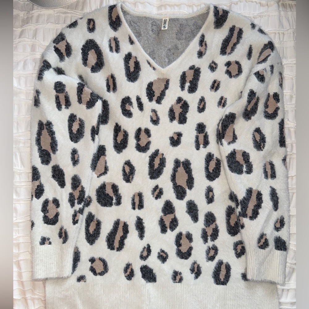 Leopard Print Sweater
